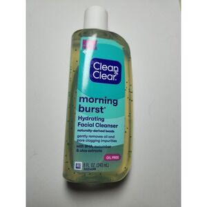 Clean & Clear Morning Burst Hydrating Facial Cleanser Oil-Free 8 oz ORIGINAL